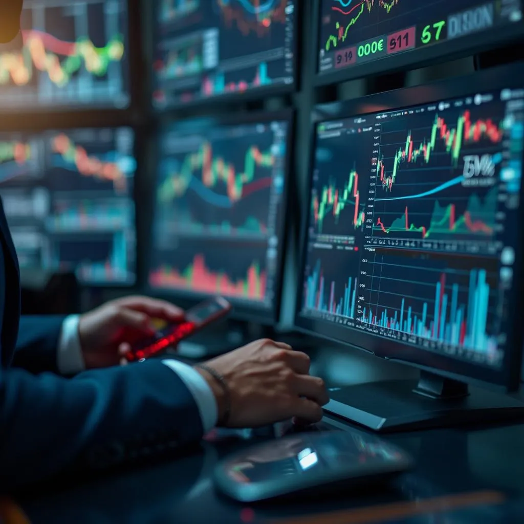 Análisis de mercado en las oficinas de FinanArg